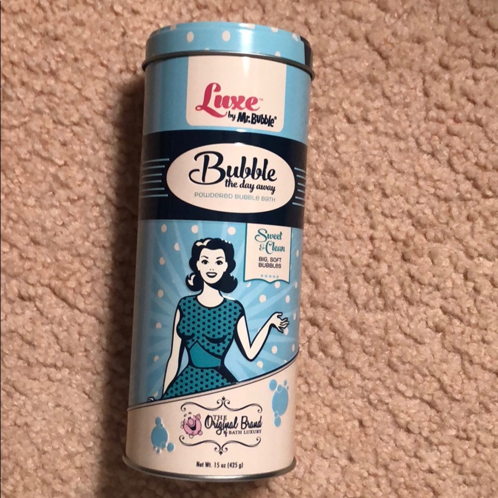 Luxe by mr bubble powdered bubble bath